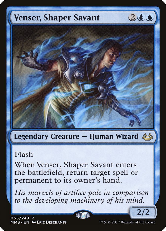 Venser, Shaper Savant (55) [Modern Masters 2017] | Odin's Place