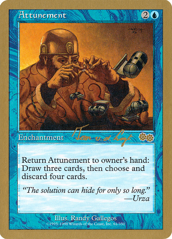 Attunement (Tom van de Logt) [World Championship Decks 2000] | Odin's Place
