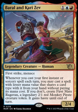 Baral and Kari Zev (Promo Pack) [March of the Machine Promos] | Odin's Place