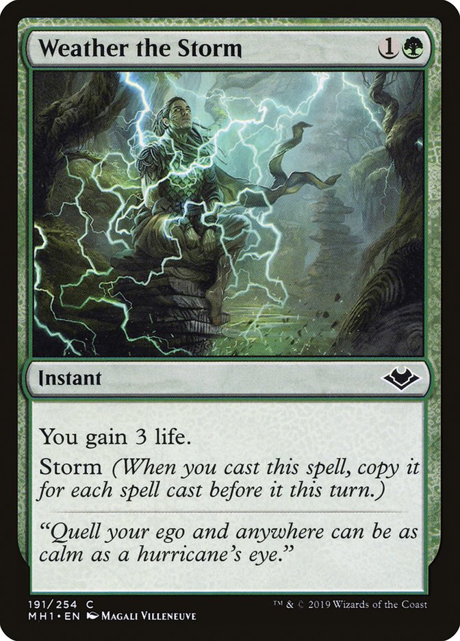 Weather the Storm (191) [Modern Horizons] | Odin's Place