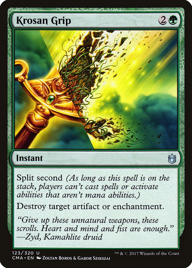Krosan Grip (123) [Commander Anthology] | Odin's Place