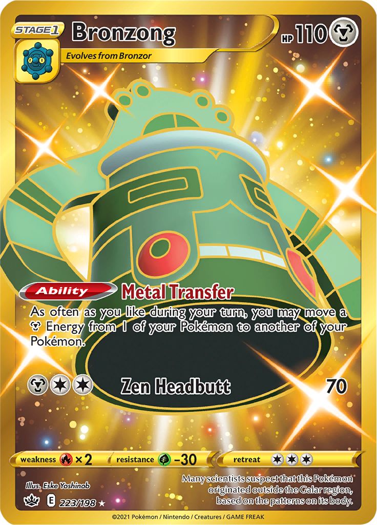 Bronzong (223/198) [Sword & Shield: Chilling Reign] | Odin's Place