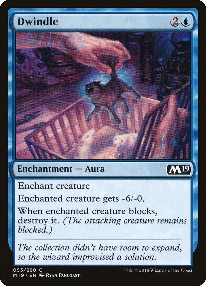 Dwindle (53) [Core Set 2019] | Odin's Place