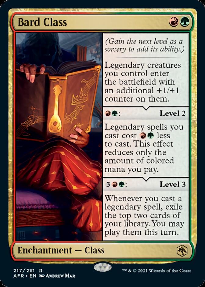 Bard Class [Dungeons & Dragons: Adventures in the Forgotten Realms] | Odin's Place