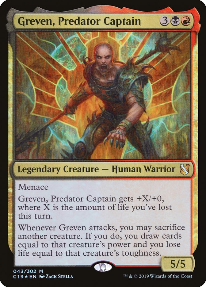 Greven, Predator Captain [Commander 2019] | Odin's Place