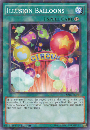Illusion Balloons [SP15-EN044] Shatterfoil Rare | Odin's Place