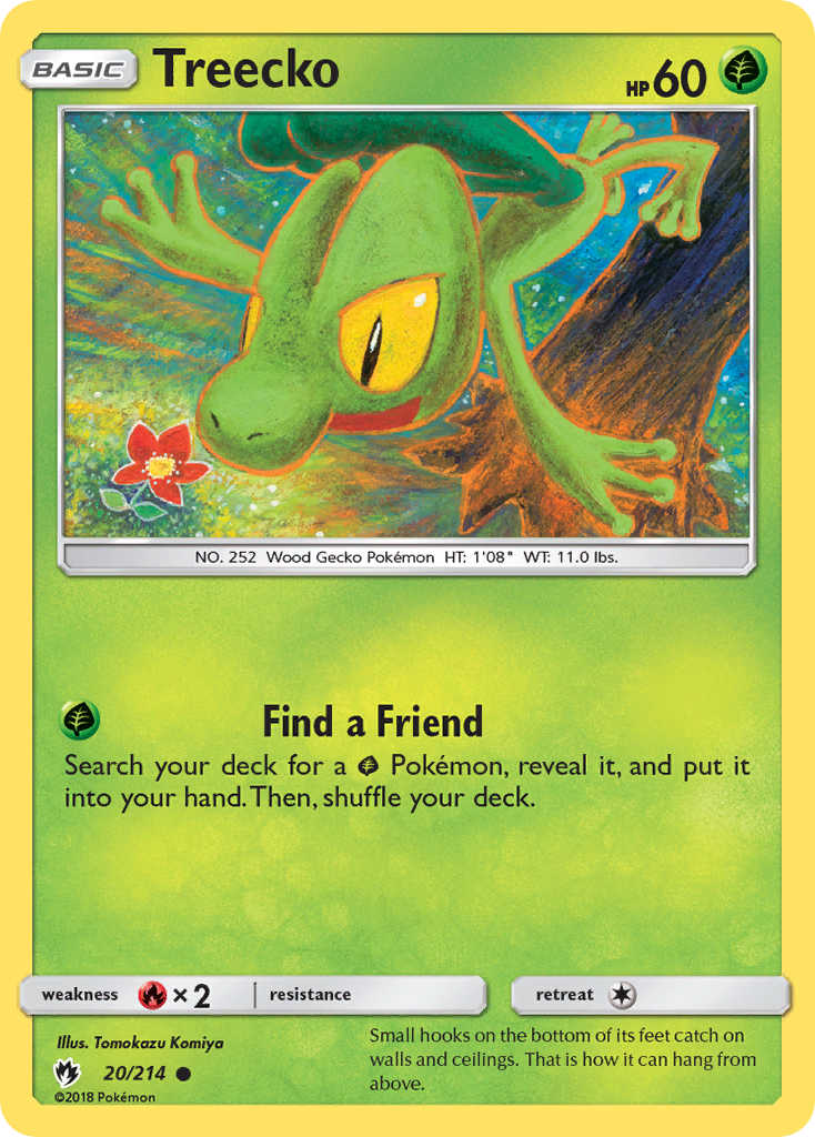 Treecko (20/214) [Sun & Moon: Lost Thunder] | Odin's Place
