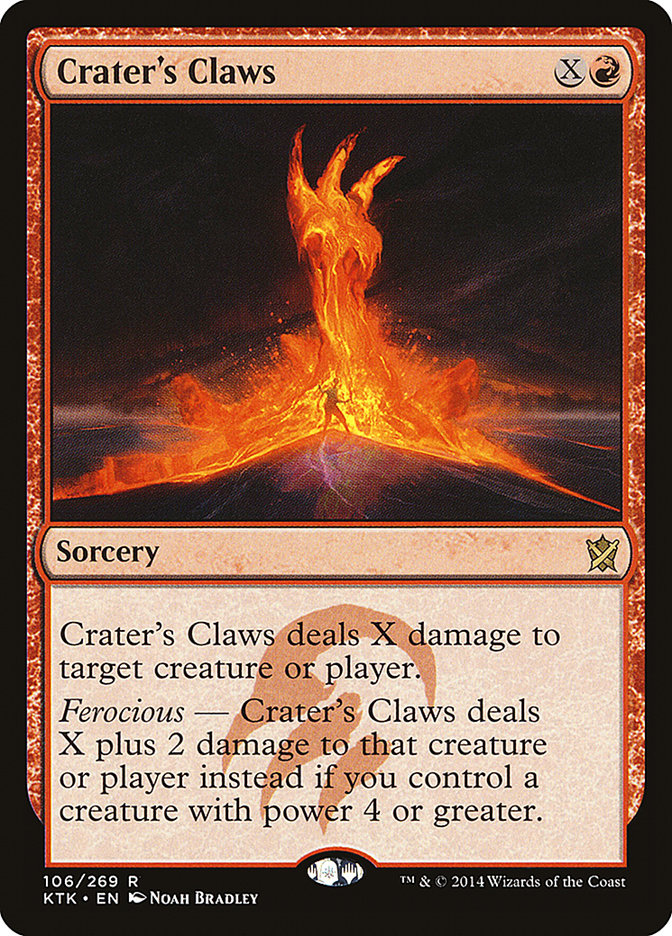Crater's Claws (106) [Khans of Tarkir] | Odin's Place