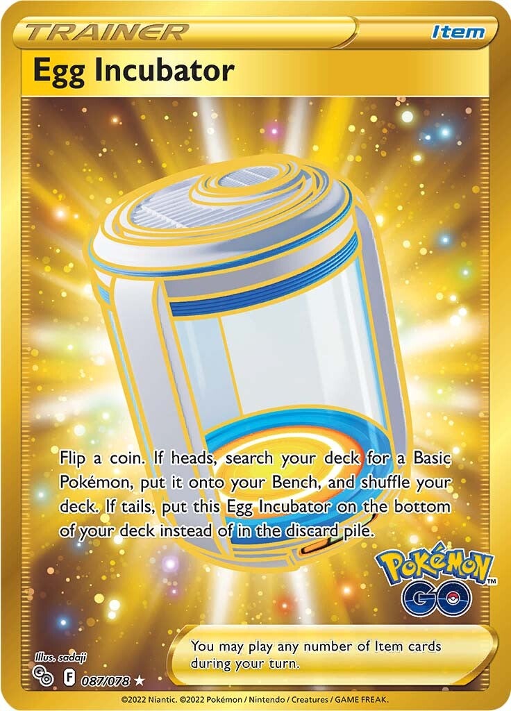 Egg Incubator (087/078) [Pokémon GO] | Odin's Place