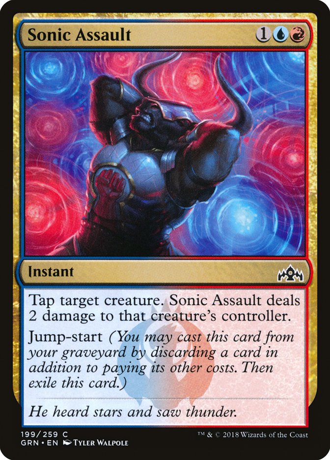 Sonic Assault (199) [Guilds of Ravnica] | Odin's Place