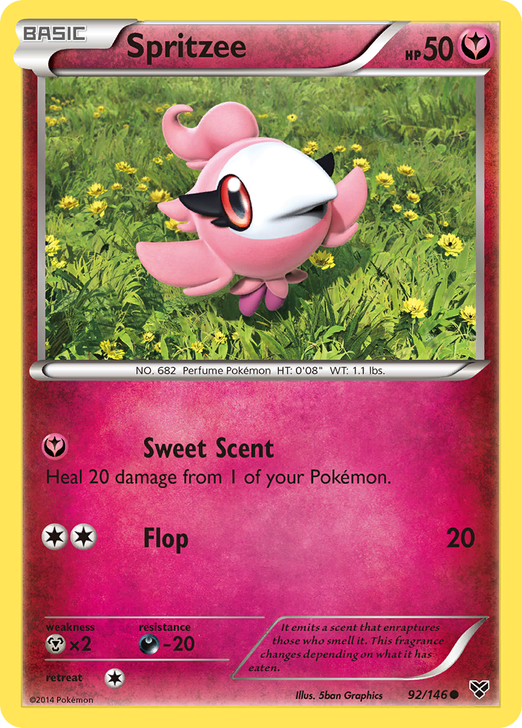 Spritzee (92/146) [XY: Base Set] | Odin's Place