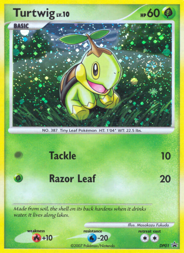 Turtwig (DP01) [Diamond & Pearl: Black Star Promos] | Odin's Place