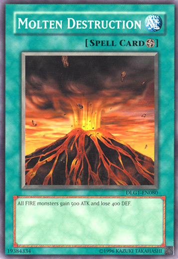 Molten Destruction [DLG1-EN080] Common | Odin's Place