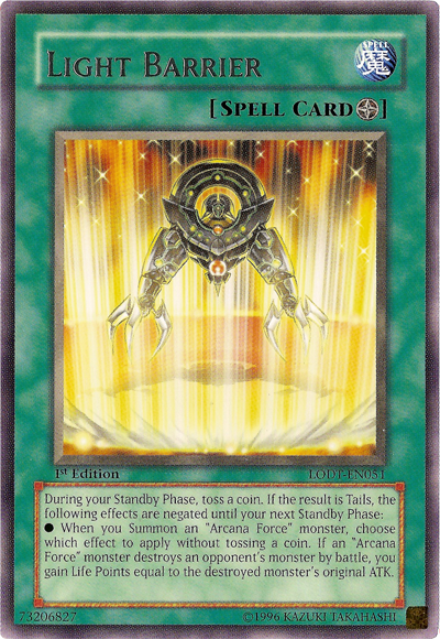 Light Barrier [LODT-EN051] Rare | Odin's Place