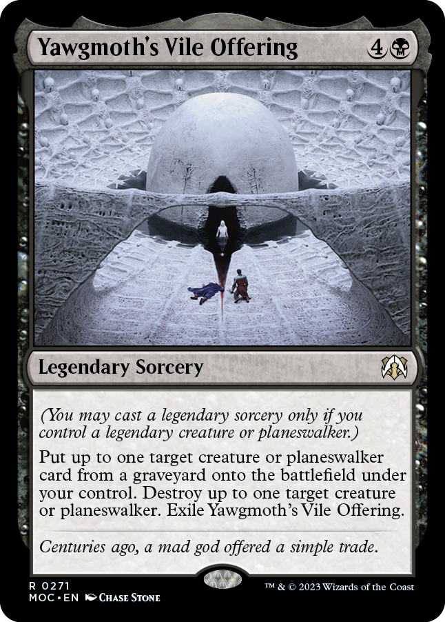 Yawgmoth's Vile Offering [March of the Machine Commander] | Odin's Place