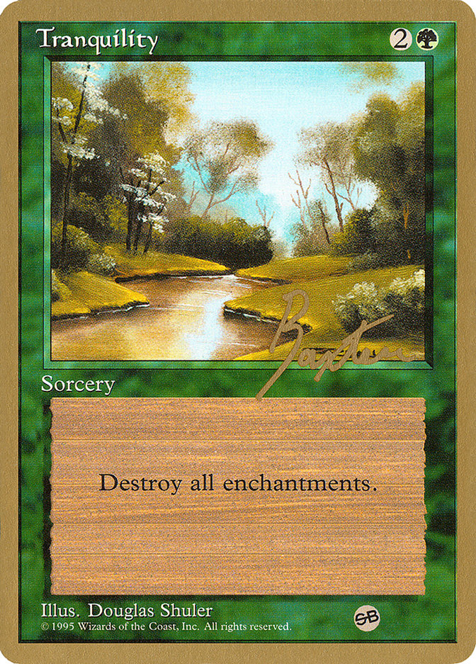 Tranquility (George Baxter) (SB) [Pro Tour Collector Set] | Odin's Place