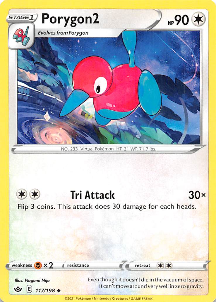 Porygon2 (117/198) [Sword & Shield: Chilling Reign] | Odin's Place