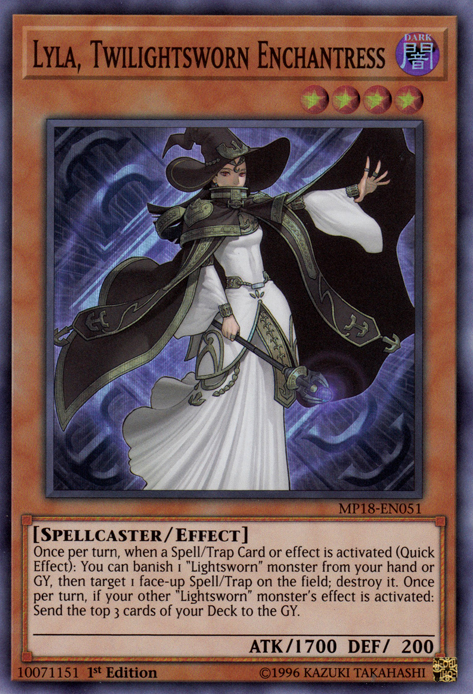 Lyla, Twilightsworn Enchantress [MP18-EN051] Super Rare | Odin's Place