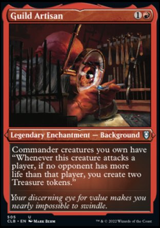 Guild Artisan (Foil Etched) [Commander Legends: Battle for Baldur's Gate] | Odin's Place