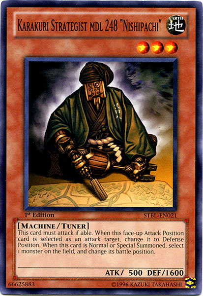 Karakuri Strategist mdl 248 Nishipachi [STBL-EN021] Common | Odin's Place