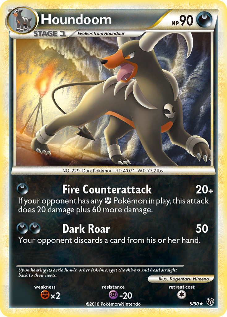 Houndoom (5/90) [HeartGold & SoulSilver: Undaunted] | Odin's Place
