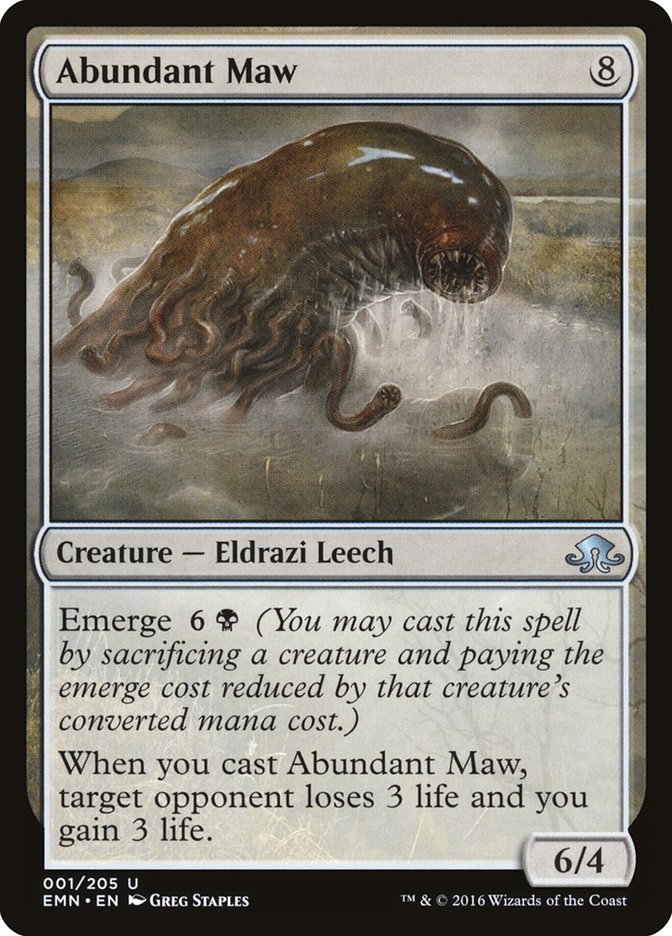 Abundant Maw (1) [Eldritch Moon] | Odin's Place