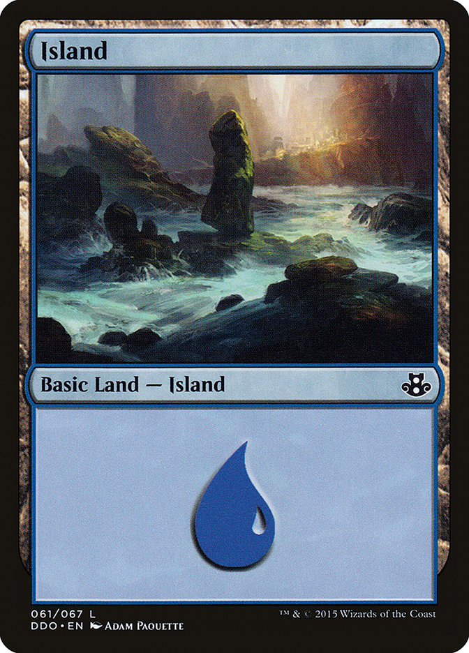 Island (61) [Duel Decks: Elspeth vs. Kiora] | Odin's Place