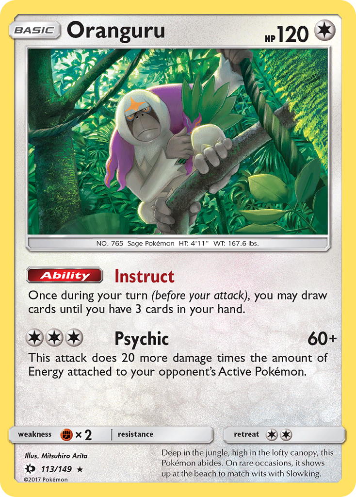 Oranguru (113/149) [Sun & Moon: Base Set] | Odin's Place