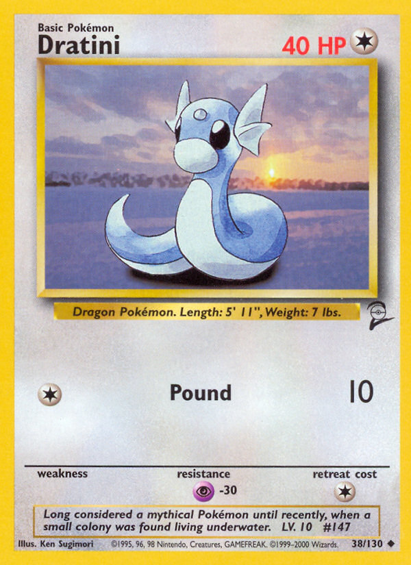 Dratini (38/130) [Base Set 2] | Odin's Place