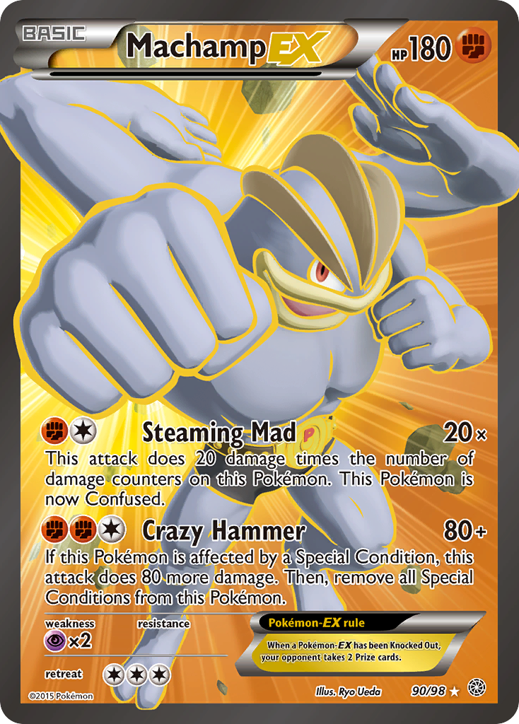 Machamp EX (90/98) [XY: Ancient Origins] | Odin's Place