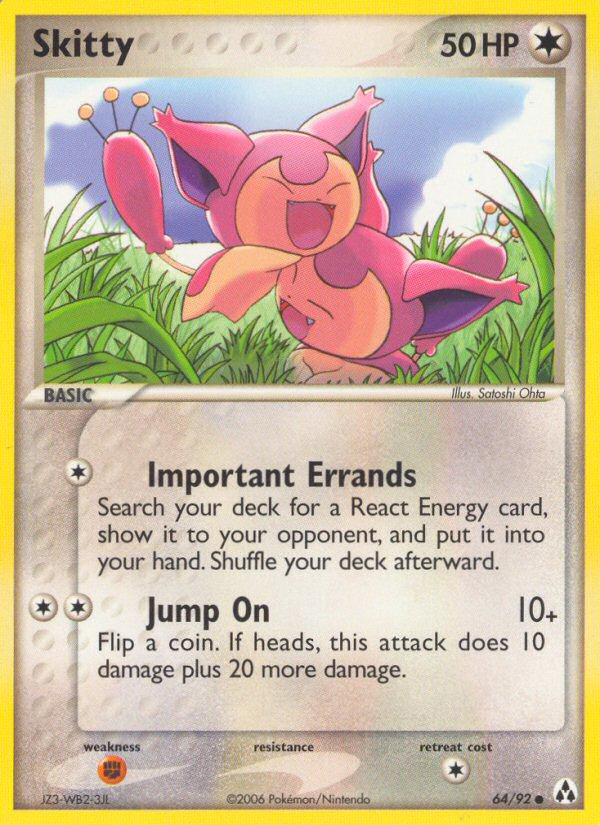 Skitty (64/92) [EX: Legend Maker] | Odin's Place