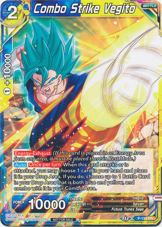 Combo Strike Vegito (Shop Tournament: Assault of Saiyans) (P-133) [Promotion Cards] | Odin's Place