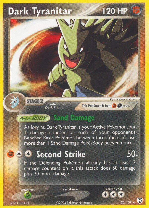 Dark Tyranitar (20/109) [EX: Team Rocket Returns] | Odin's Place