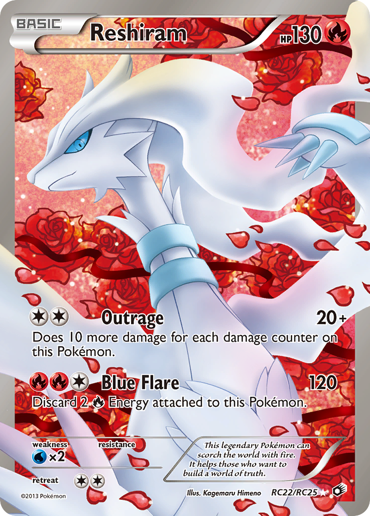 Reshiram (RC22/RC25) [Black & White: Legendary Treasures] | Odin's Place