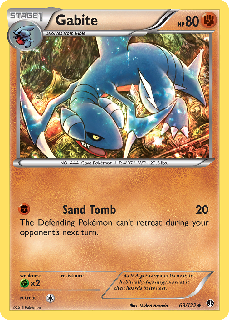 Gabite (69/122) [XY: BREAKpoint] | Odin's Place