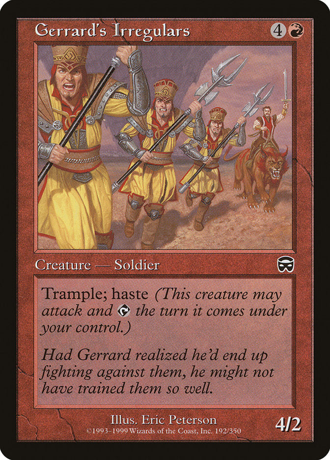 Gerrard's Irregulars (192) [Mercadian Masques] | Odin's Place