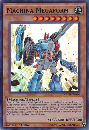 Machina Megaform [NECH-EN036] Super Rare | Odin's Place