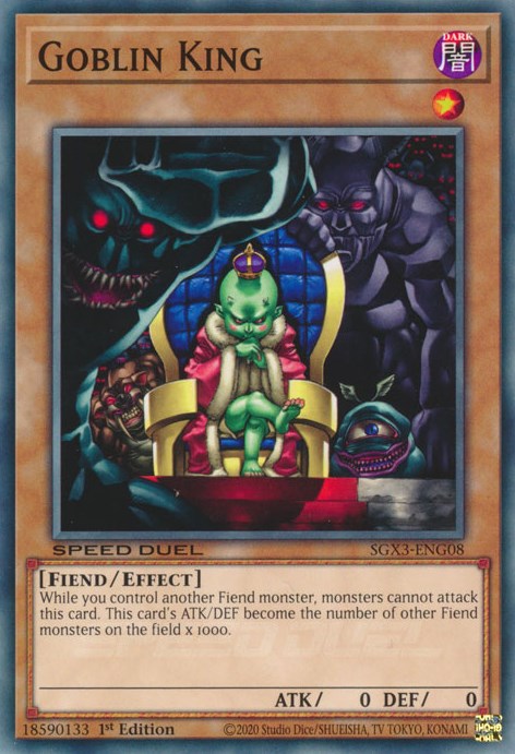 Goblin King [SGX3-ENG08] Common | Odin's Place