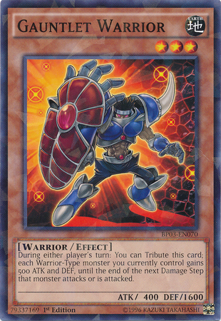 Gauntlet Warrior [BP03-EN070] Shatterfoil Rare | Odin's Place