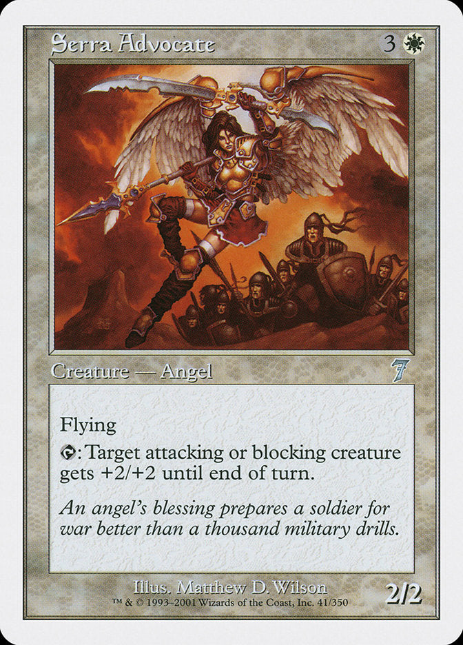 Serra Advocate (41) [Seventh Edition] | Odin's Place