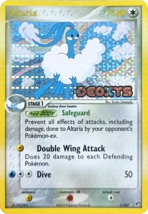 Altaria (1/107) (Stamped) [EX: Deoxys] | Odin's Place