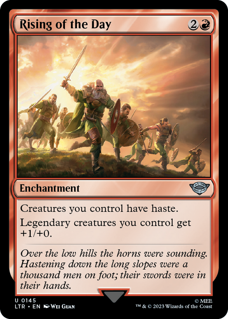 Rising of the Day [The Lord of the Rings: Tales of Middle-Earth] | Odin's Place