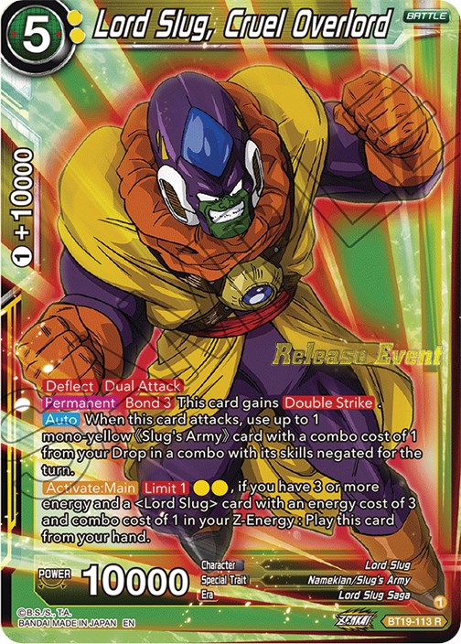 Lord Slug, Cruel Overlord (Fighter's Ambition Holiday Pack) (BT19-113) [Tournament Promotion Cards] | Odin's Place