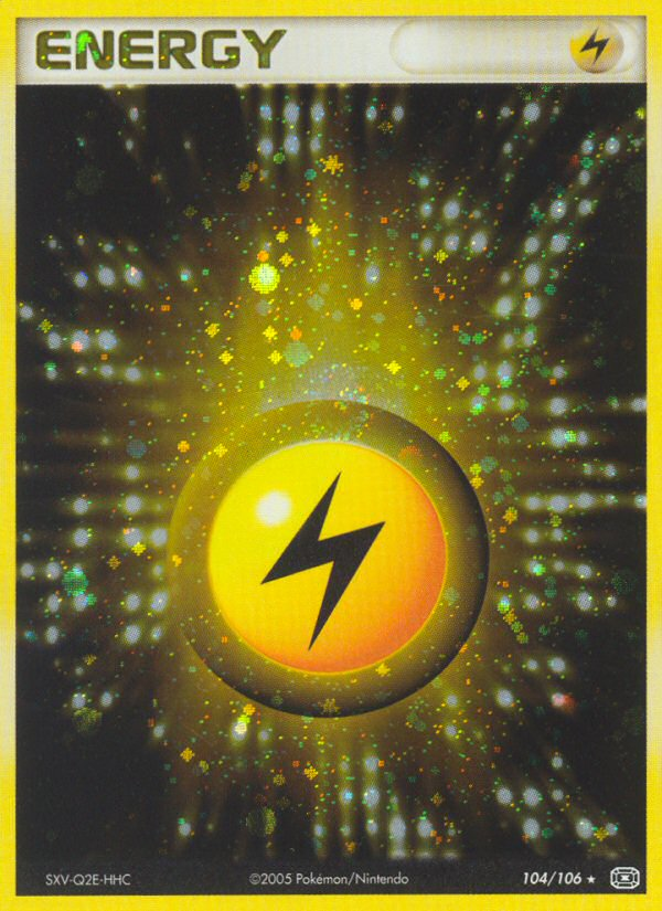 Lightning Energy (104/106) [EX: Emerald] | Odin's Place
