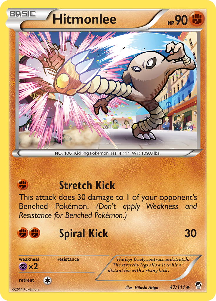 Hitmonlee (47/111) [XY: Furious Fists] | Odin's Place