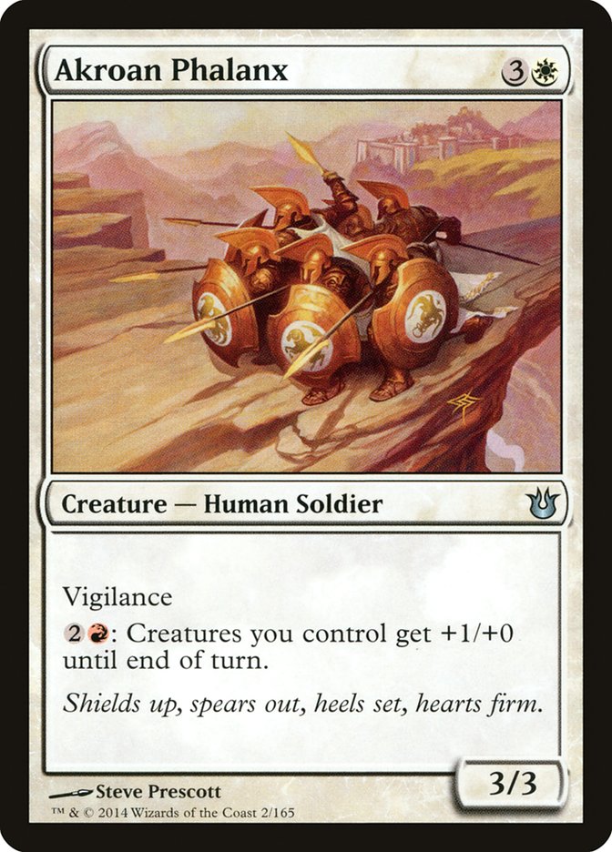 Akroan Phalanx (2) [Born of the Gods] | Odin's Place