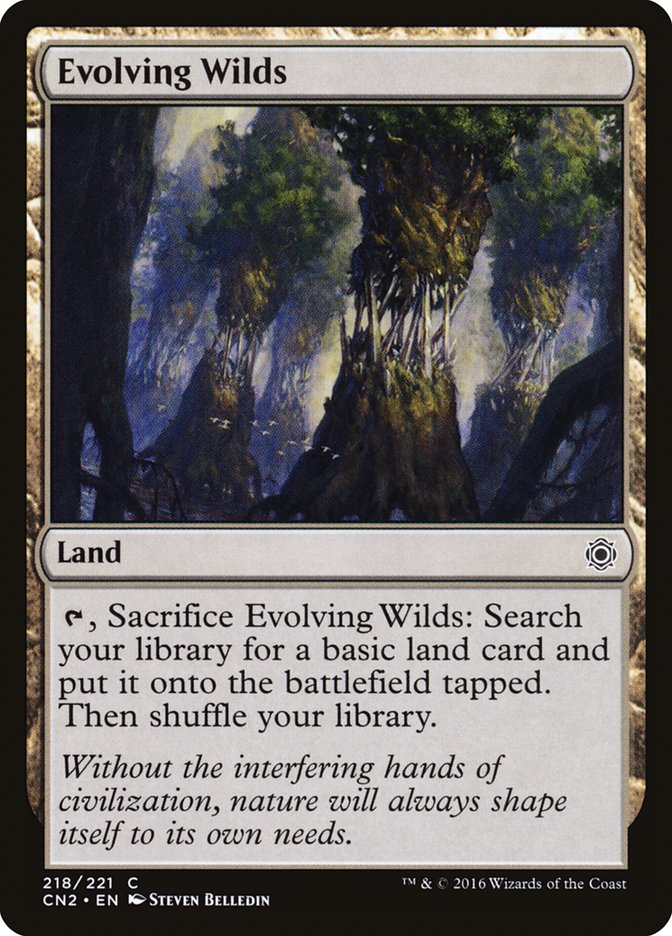 Evolving Wilds (218) [Conspiracy: Take the Crown] | Odin's Place