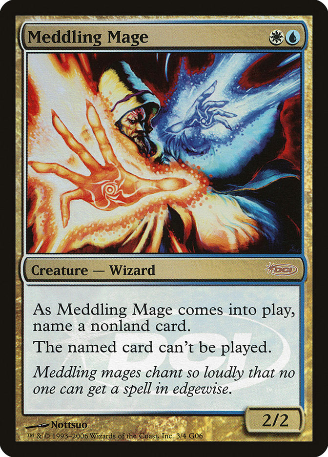 Meddling Mage (3) [Judge Gift Cards 2006] | Odin's Place