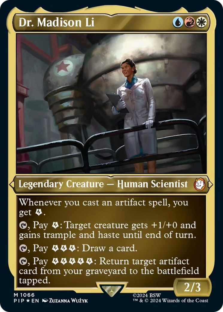 Dr. Madison Li (Display Commander) [Fallout] | Odin's Place