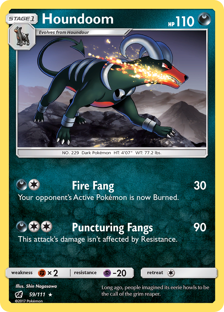 Houndoom (59/111) [Sun & Moon: Crimson Invasion] | Odin's Place